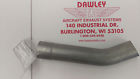 0450338-67 Dawley Manufacturing Left Hand Tailpipe For Cessna Airplane