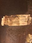169109 Pratt Whitney And Sealed Part