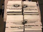 654853-530348 Continental Set Of Teledyne Pistons New With Open Boxes