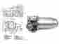 7592221-101 Allison Rolls Royce M250 T63 Engine Fuel Filter Bypass Assy Pti Tech