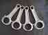 77450 Assemblies Lycoming Set 4 Overhauled Match Rod Balanced