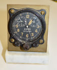 8-day A-11 Wittnauer Antique Ww2 Aircraft Cockpit Chronograph Dash Clock Runs Well