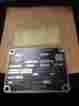 90126 Pratt Whitney Nos Rare Aircraft Engine Data Plate 1968 W Original Envelope