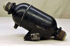 44e01-1a Bendix Vintage Aircraft Oil Separator /