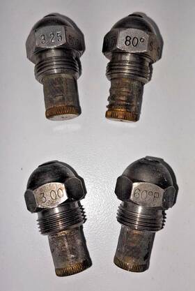 Boeing 3.00/60 3.25/80 Four 4 502 T-50 Turbine Jet Engine Fuel Nozzles And