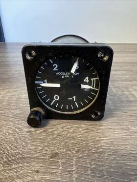 2119-001-3 Burton Manufacturing Co. G-meter Accelerometer P/n