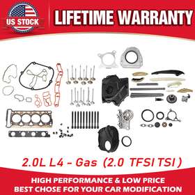 Carbole 06h 103 383 Engine Timing Chain And Cover Kit For Audi Vw 1.8l 2.0l Tfsi Jetta Passat A4 A5