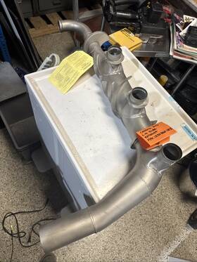 1250860-203 Cessna 1250860-3 206/207/210 Turbo System Exhaust Left Hand Side Insp Approv