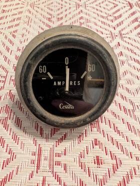 433269 Cessna Stewart Warner Amperes Indicator