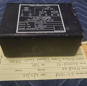 A43420-p3 Cessna Engine Timer Repeat Cycle Sn 402 28 Volt