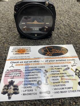 C661003-0201 Cessna 2 Min Gyroscopic Rate Of Turn Indicator Brittain Ind