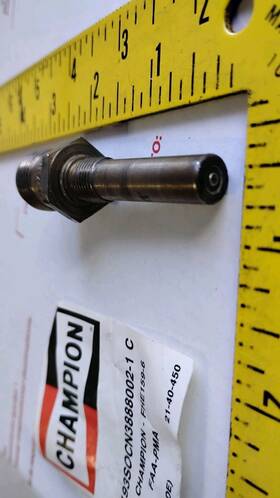 Champion Aerospace Fhe19-6l Turbine Igniter P.n. Fhe159-6 Used Aircraft Aviation Usa