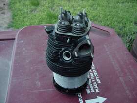 180402394 Continental Vintage Andover Apu B-29 Aircraft Engine Parts Cylinder And Valve Assembly Ect Nos