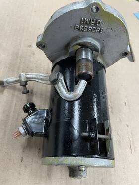 1908539 Continental Starter Assembly With Drive Gear Used On C 75 - O-200 Engines