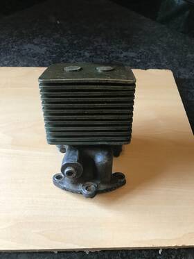 530264 Continental 530264/4763 C75/85/90 Aircraft Engine Oil Cooler With Adapter