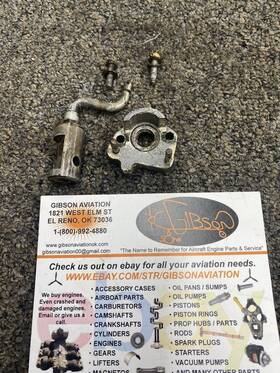 530517 Continental Hydraulic Propeller Control Valve And Retainer