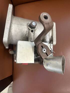 Continental 626836a7 Io 470 Throttle And Control Assy
