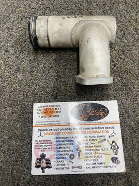 629872 Continental Air Intake Induction Tube Cylinder #2