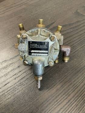 631427a22 Continental Io-470-n Manifold Fuel Injection Valve P/n