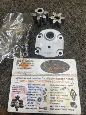 633612 Continental 633602 633610 Oil Pump Gears And Cover Inch Ndt Checked