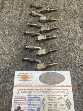 633608-12e Continental 633901 And Fuel Injector Nozzle Sleeve Lot Of 12 Pc