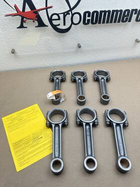 Continental 646116 Tcm Connecting Rods 6 With 8130 646116-r 0000p