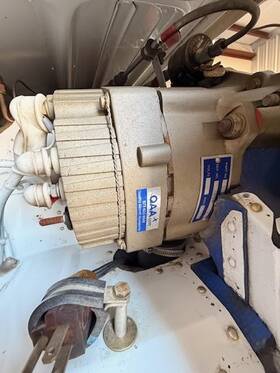 Continental 646843oe Aircraft 24 Volt X 60 Amp Alternator With Drive Coupling