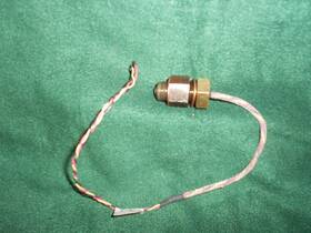 Asi750033 Continental Aircraft Engine Oil Temp Sensor And Adapter For Most Engines