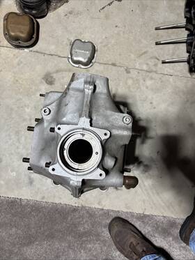 C75-12f Continental Crankcase With Accessory Case Cover