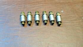 D13b Continental Aircraft Engine Set Of 6 Fuel Nozzles #d13b