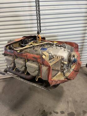 310j Continental Io-470-u R/h 260 H.p. Engine With Accessories Seen 895 Hours Smoh
