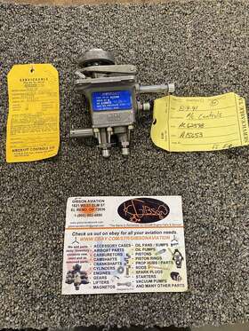 Ac62598 Dunlop Wiper Control Valve Inch Repaired Fm896