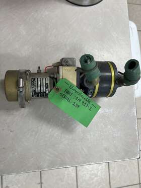 917-2 Electro-mech Inc Aircraft Standby Vacuum Air Pump System P/n Em For Cessna