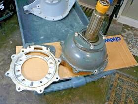 10582 Franklin 11185 4ac Propeller Speed Gear Drive And Mounting Plate 10582. Spins Nice