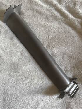 9373m34p03 Ge General Electric 9373m33p03 Aircraft Turbine Engine Blade Damaged - See Photo