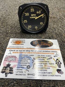 Mil-i-5264 General Electric 8d113akd Type E-33 Tachometer Indicator Tach