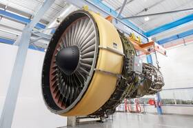 General Electric 9373m33p Ge Turbine Cf6 Engine - Blade Section Part # Cf6-80