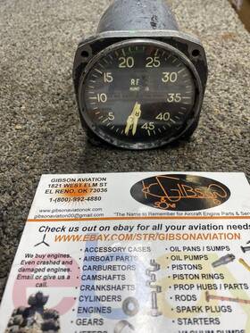 An-5530-2 General Electric Dual Tachometer Indicator Adj19aax