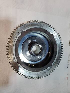 2706 Hirth 7984 65hp Flywheel And Ring Gear #