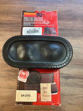 Sp-2703 K&n Filters Air Filter For Rotax 582 And 618 - Washable Reusable