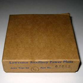Lawrance 01002 Wwii Boeing B-17 Flying Fortress - Power Plant Part Oil Pressure Gasket
