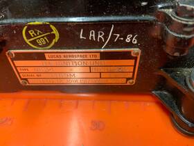 Nb.34 Lucas Nb34 H.e. Ignition Igniter Aircraft