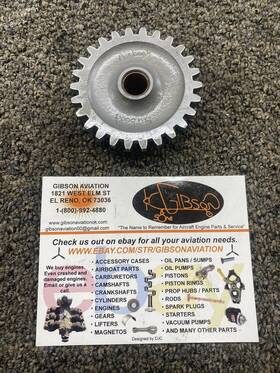 75072 Lycoming 61152 Fuel Pump Idler Gear Alt No. Inch For Airboat