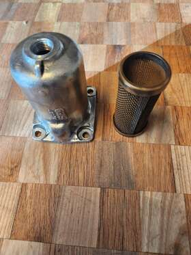 61167 Lycoming Oil Screen Housing