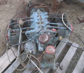 Engine...61868 Lycoming 61868 855 Airplane Engine...bottom Of Alloy Cst