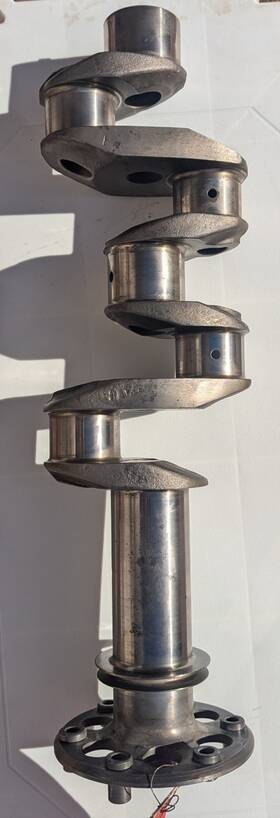Lycoming 6698.5 0-320 B3b Crankshaft P/n Red Tag Airboat Only With Engine Logs