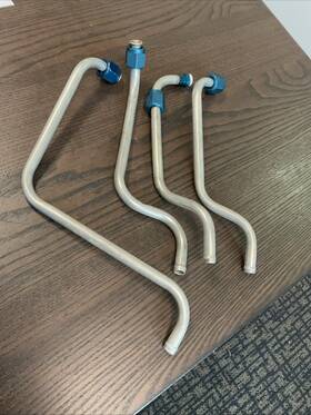 68761 Lycoming 68759 O-320 Set Of Oil Drain Tubes P/n 68760