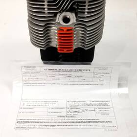 O-290-d Lycoming 69366 62383 Nuchrome Cylinder P/n Overhauled With Faa 8130-3