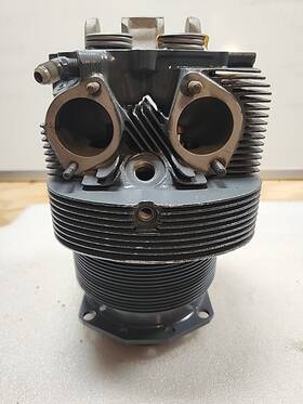 69387 Lycoming Chrome Cylinder O-320 Io-320 Wide Deck For Airboat Ground Use Only