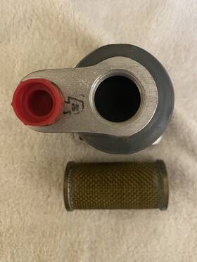 Lycoming 69510 62817 Thermostatic Valve And Pressure Screen Housing Pn69510v Pn62817
